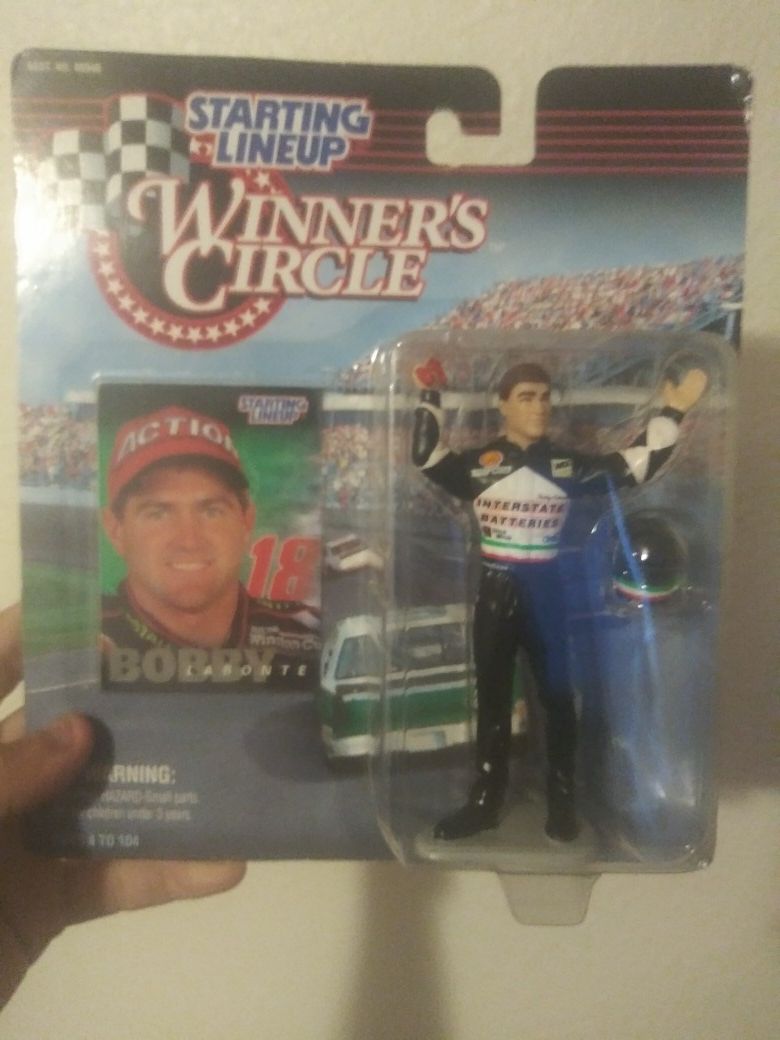 Starting lineup bobby labonte nascar driver action figure