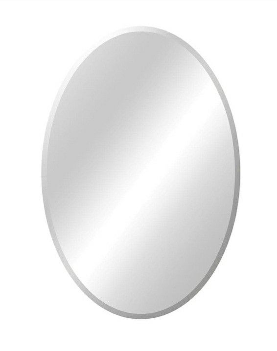 Signature Hardware - Oval Mirror,  Beveled Edge (31.5 X 23.5)