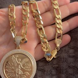 GOLD PLATED  ORO LAMINADO 14k