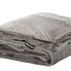 Blanquil Weighted Blanket 15lb gray