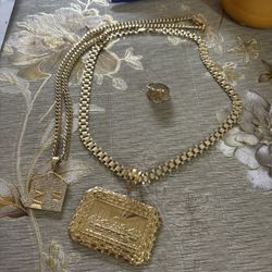 Gold Rolex Chain