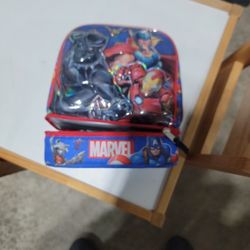 Kids New Marvel Dual Lunchbox