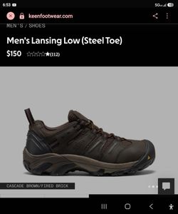 KEEN LANSING LOW UTILITY FOOTWEAR
