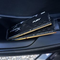 16 GB HyperX Fury DDR4 SDRAM DIMM RAM Memory 2 Modules for Desktop PC Computers