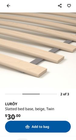 Twin Bed Slats x2