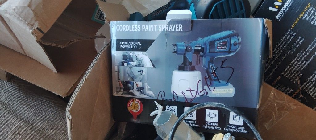 Cordless Paint Sprayer
