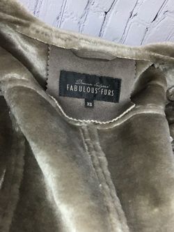 Donna Salyers Fabulous Furs Coat Size XS