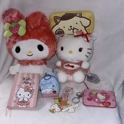 Cute Sanrio Plushies