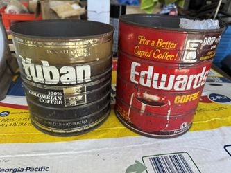 Vintage Coffee Cans