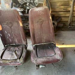 Bucket seats off of a 1973 cougar convertible