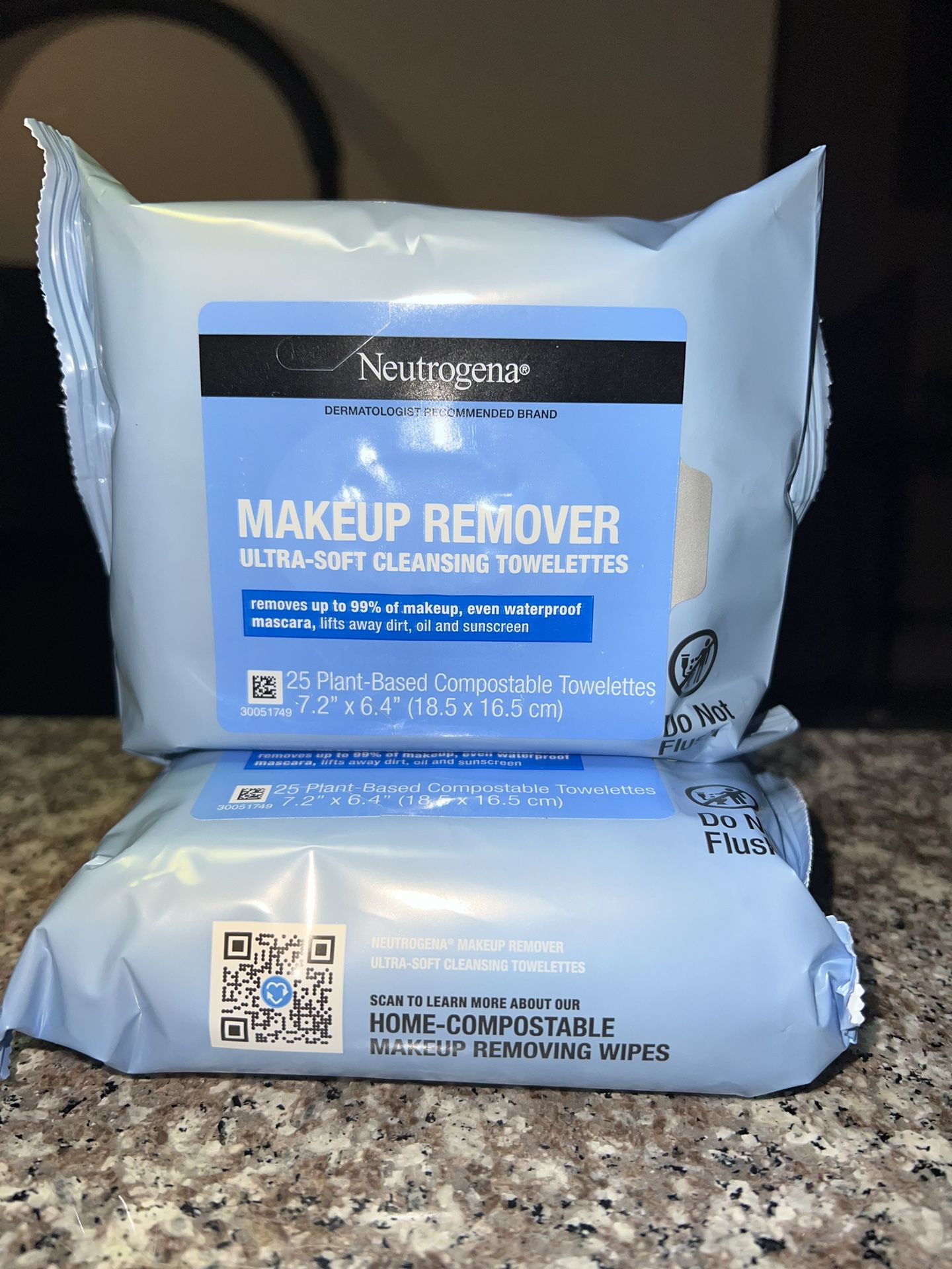 Neutrogena Makeup Remover Wipes 25ct Set