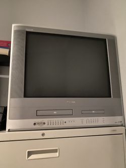 Toshiba 20” VHS/DVD Player also!