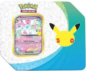 Pokémon Mega Evolution 30th Celebration ex Tin