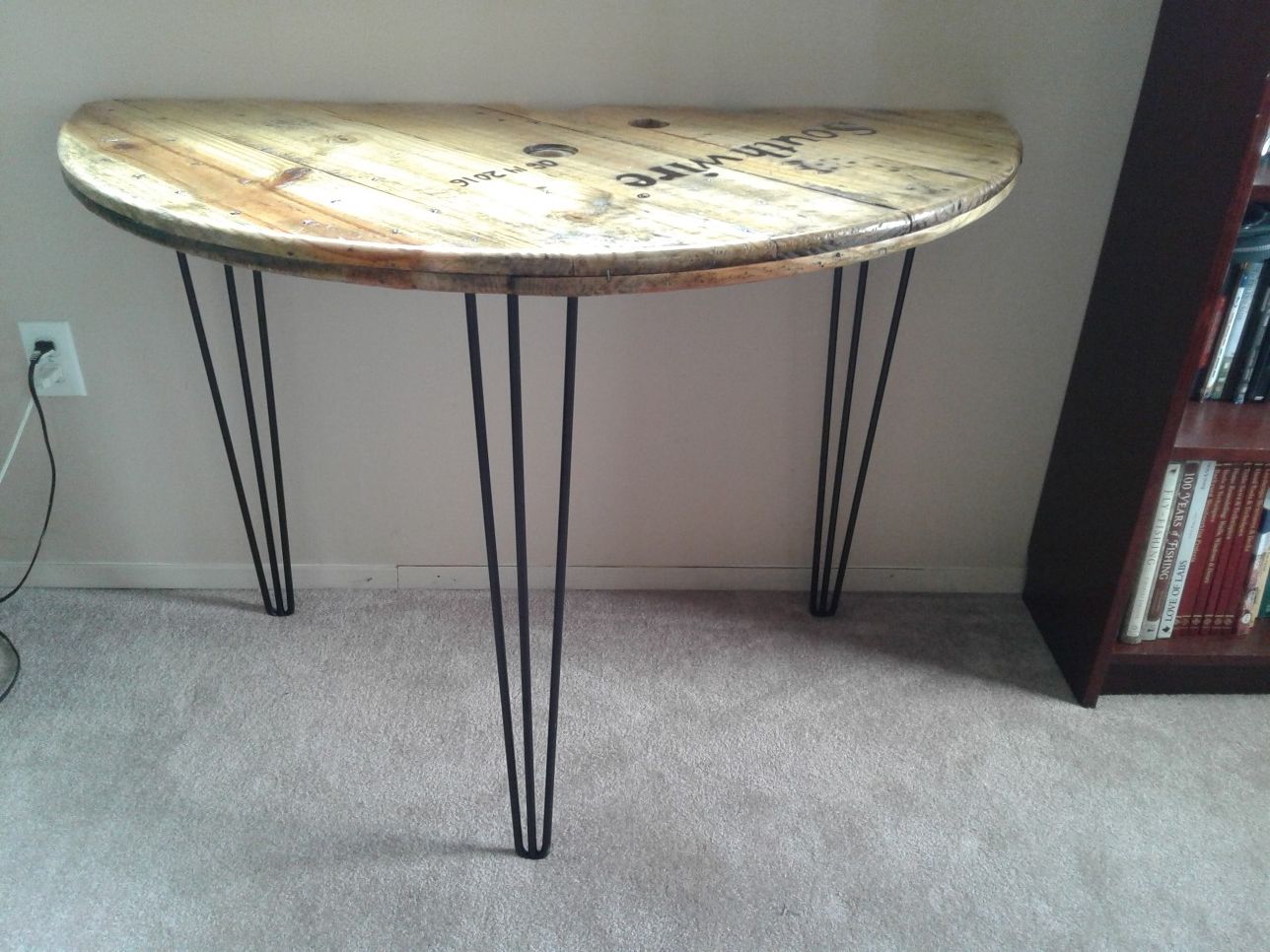 Spool half table