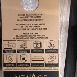 NewAge Stone Composite Flooring. Sandstone Color