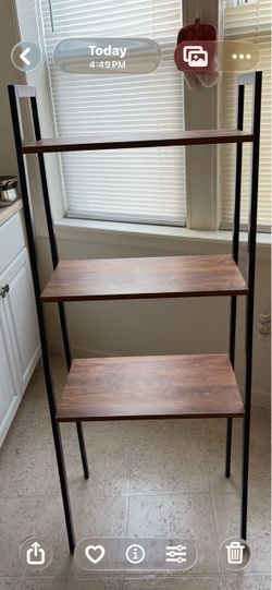 Shelf unit.