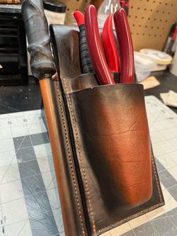 Fishing pliers holster