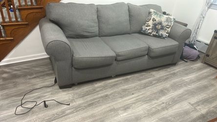 Gray sofa