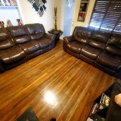 RECLINERS COUCH SET