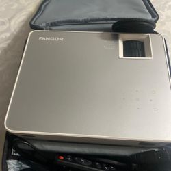 FANGOR 1080P HD Projector, WiFi Bluetooth Projectors, Max 230” Projection Screen