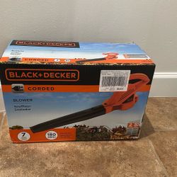 Black And Decker Leaf Blower