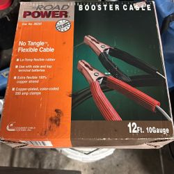 Road Power Booster Cables/ New…