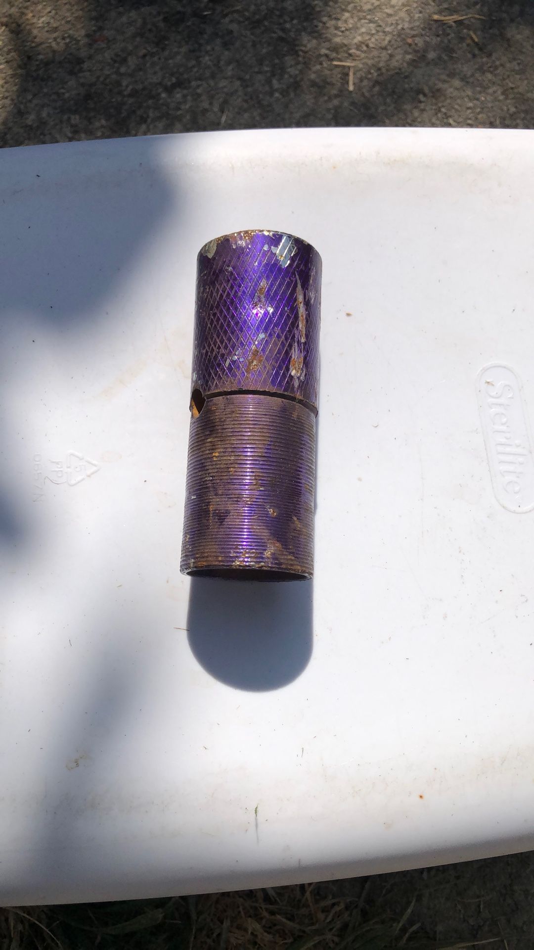 Purple Kids Bike Peg