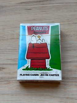 The Peanuts Gang Snoopy Playing Cards