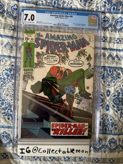 Amazing Spider-Man #90 CGC 7.0 1970 Death of Captain Stacy