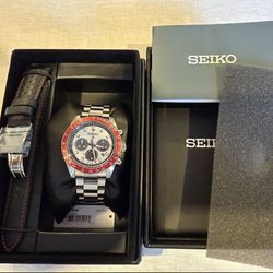 Like New Seiko Prospex Speedtimer SSC945 Solar Chronograph New– Full Set