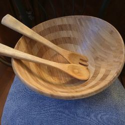 Wood Salad Bowl 