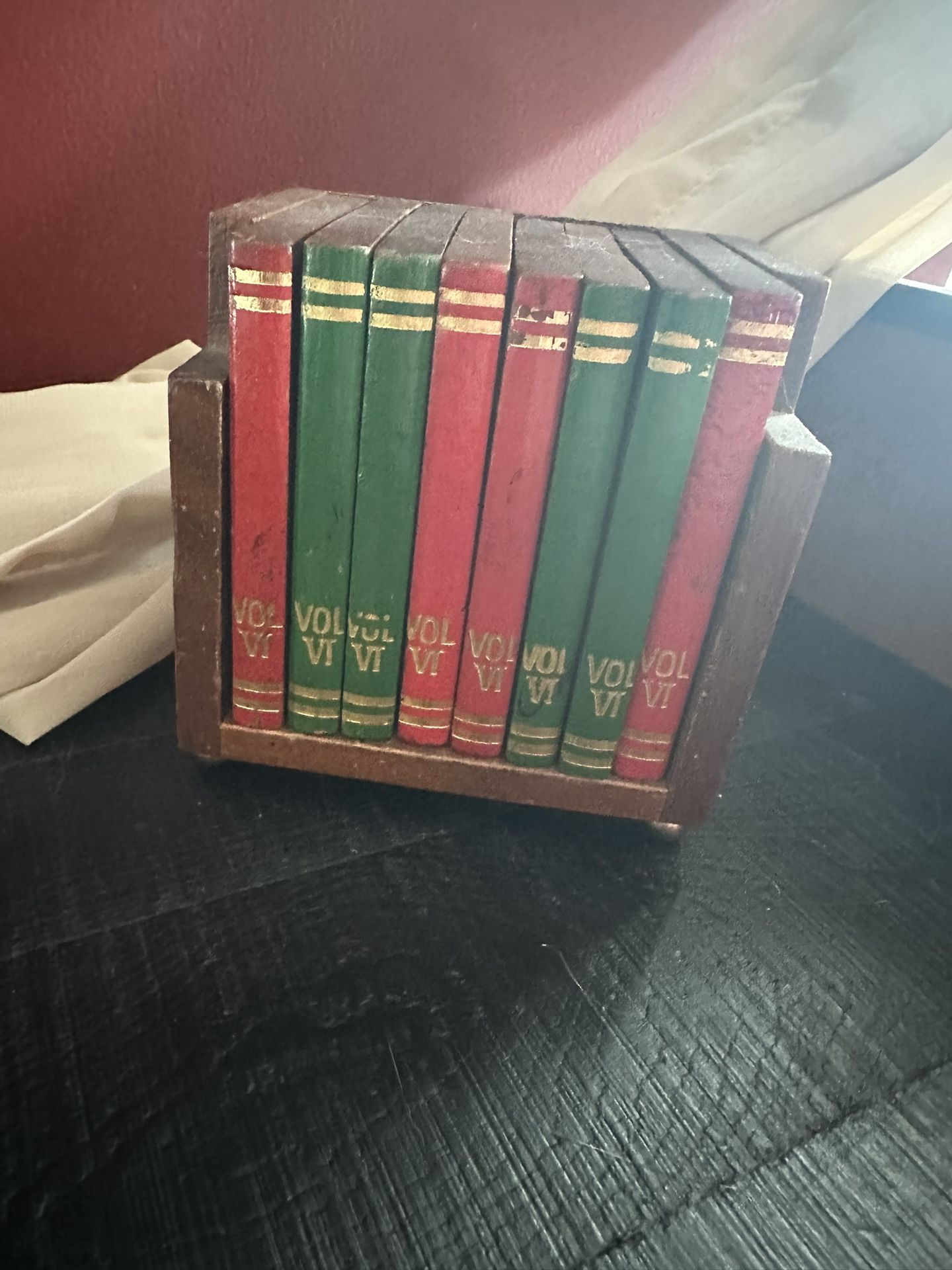 Book Coaster Set