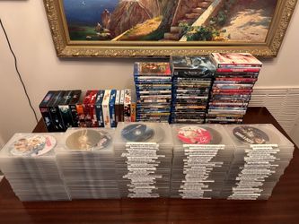450 Movies Blu-ray DVD plus 14 Tv Series