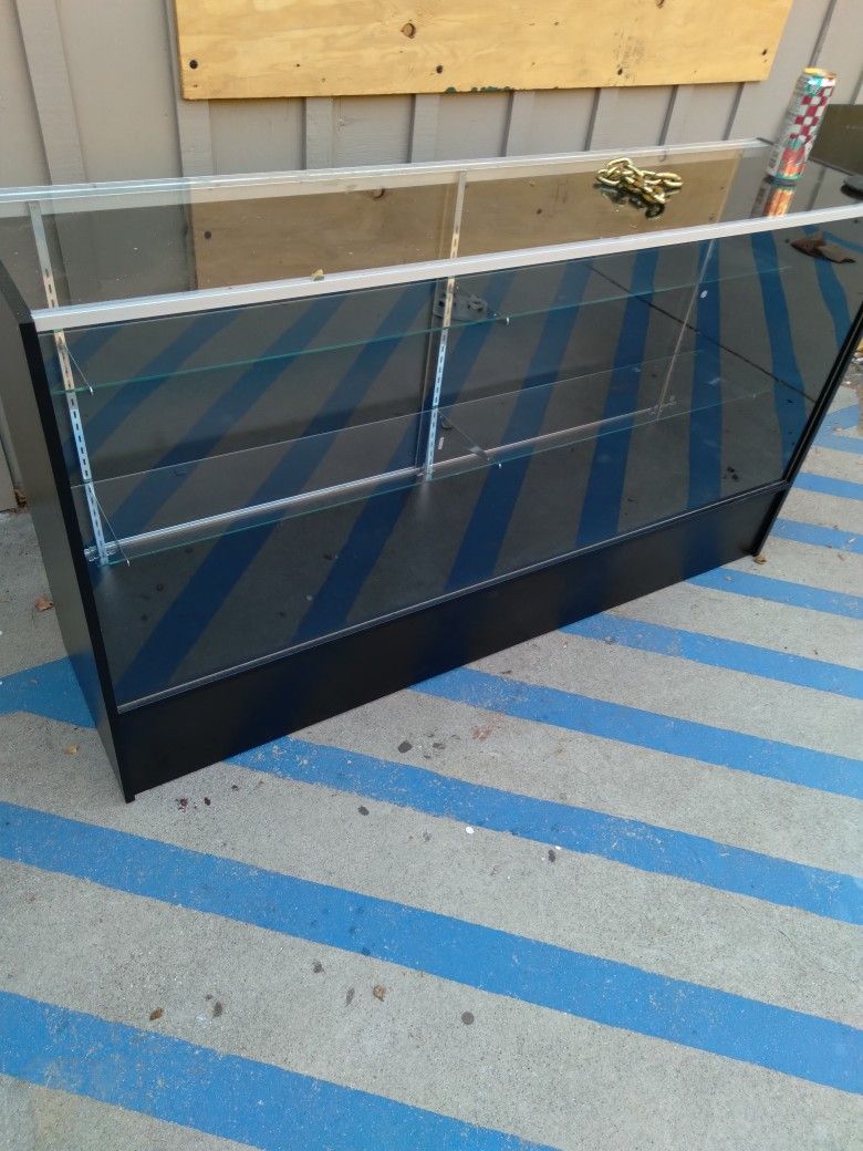 Glass Display Cases (6 Available)