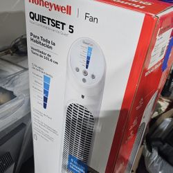 Honeywell QuietSet oscillating Filter Fan, White