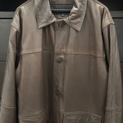 Timberland Cowhide Leather Jacket