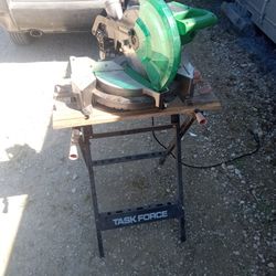 Metabo Compound Miter Saw And Table