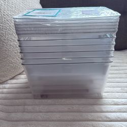 Six Storage Box with Lids