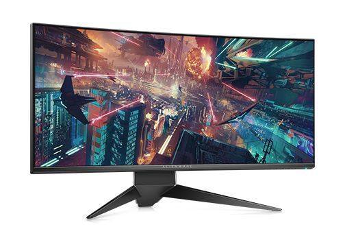 34” curved Alienware monitor