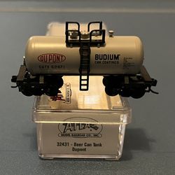 Atlas N Scale Beer Can Tank - DuPont