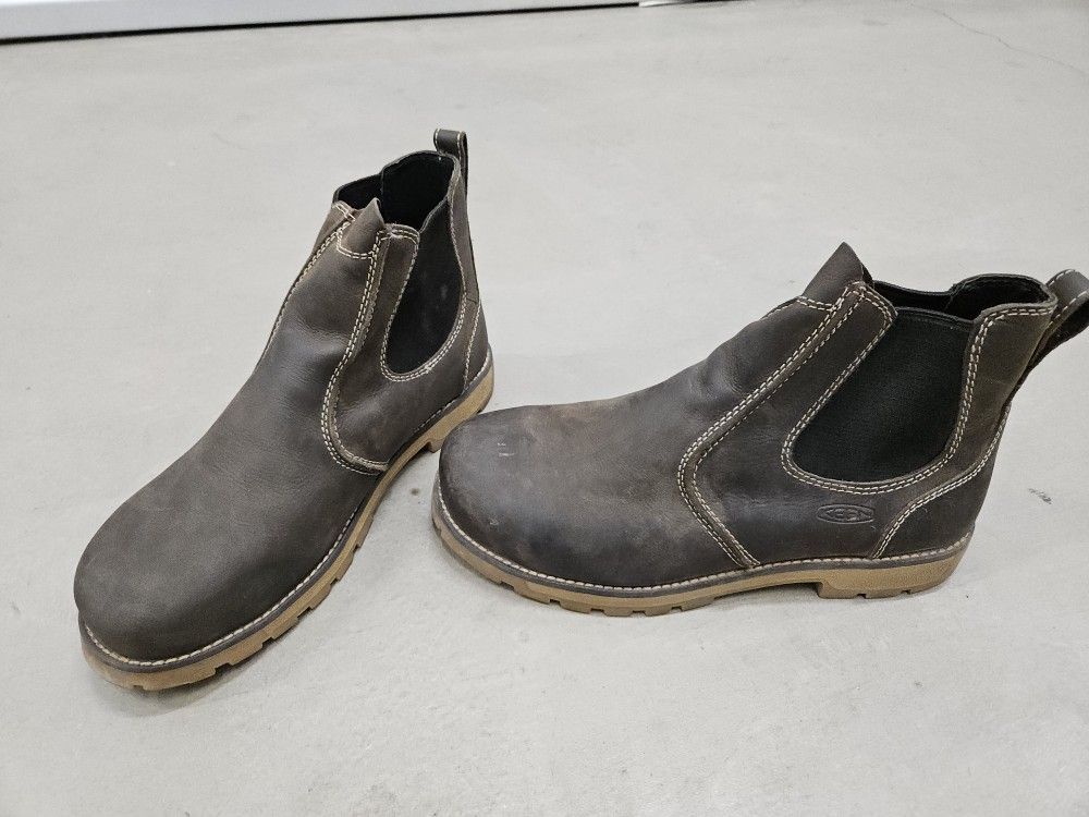 KEENLeather Utility Boots 10.5W