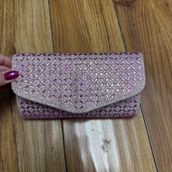 Pink Cross Body Purse 