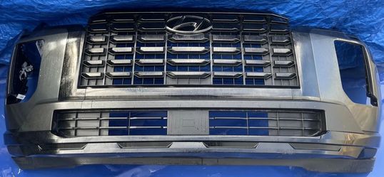 HYUNDAI PALISADE FRONT BUMPER COVER ASSEMBLY GRAY (P7V) 2023 - 2025