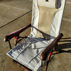 Adjustable BackPack Chair (White)