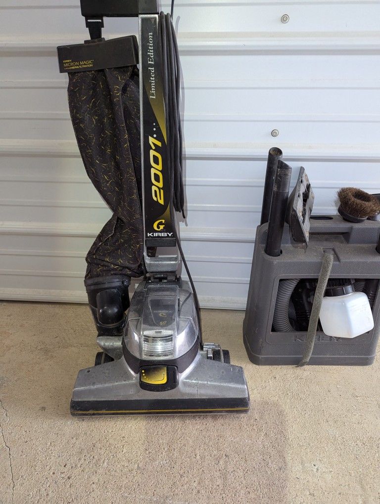Kirby 2001 Limited Edition Vacuum With Attachments