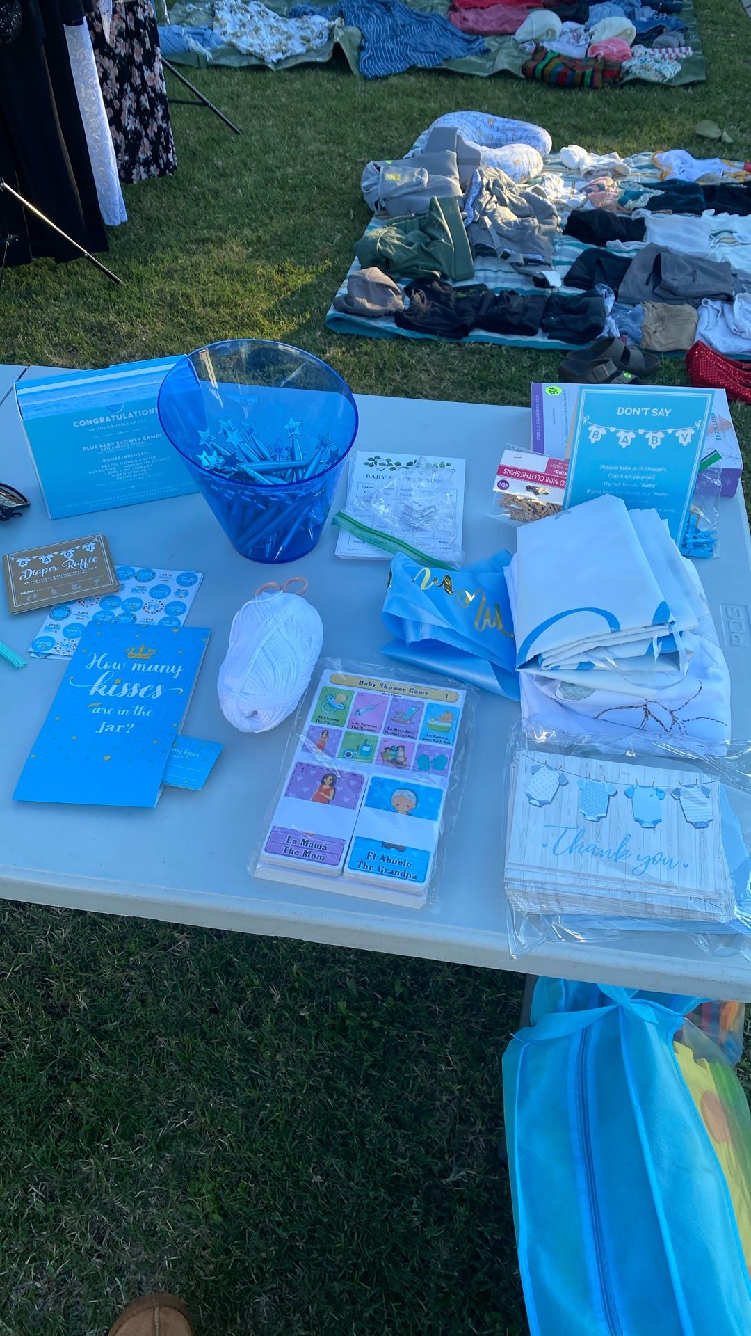 Baby Shower Games And Decorations Boy Blue