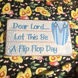 Trendy wall Art beach decor sign