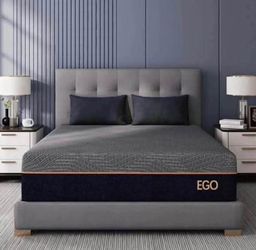 MLILY EGOHOME 12" King Mattress 76x80