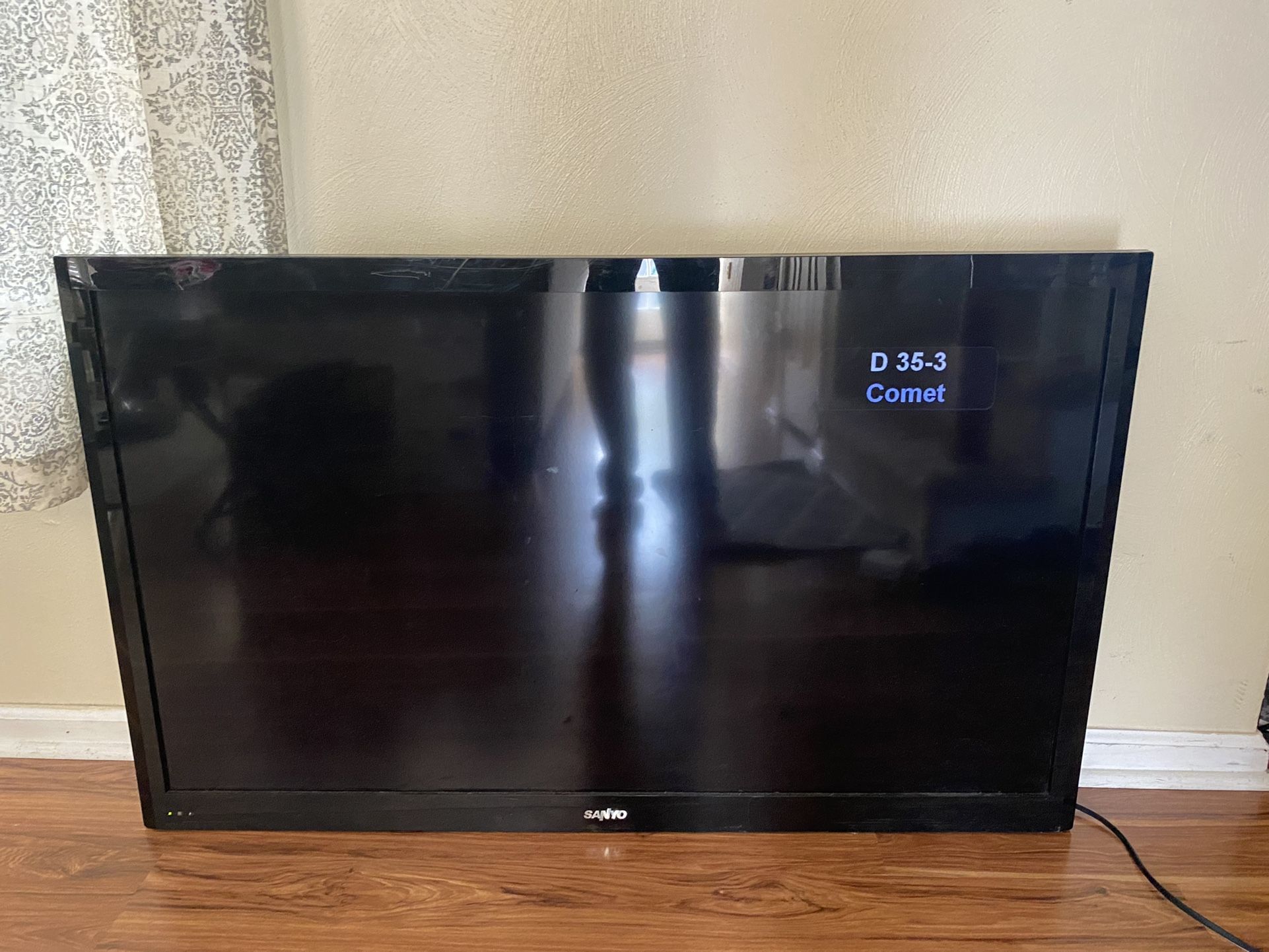 SANYO TV MODEl NO. DP50842. 50”