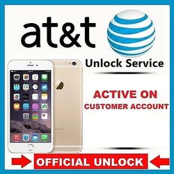 USA AT&T iPhone 4/4s/5/5c/5s/6/6s/6s+/SE/7/7+/8/8+/X - Active Line Slow